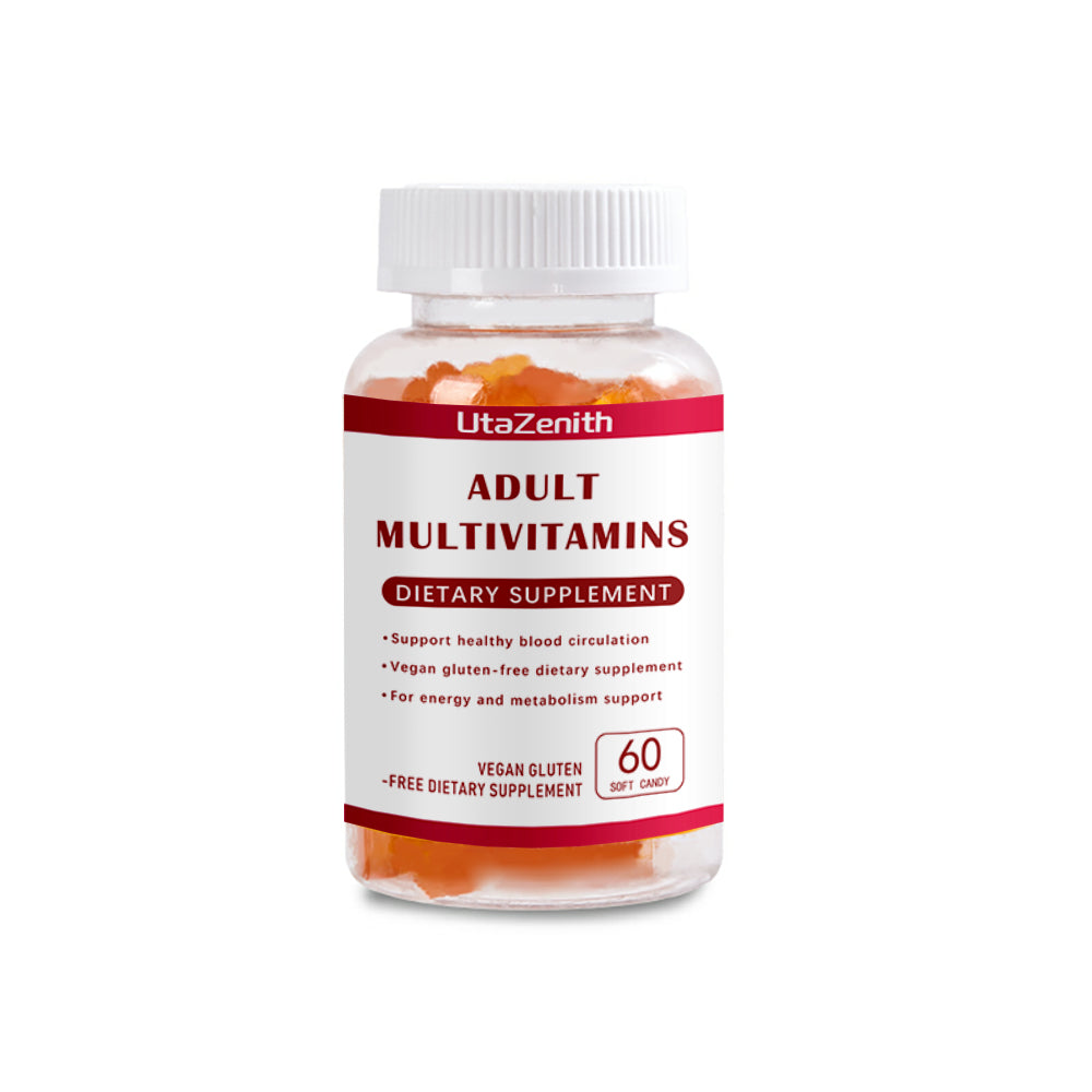 UtaZenith Vitamin C with Zinc Elderberry Gummies for Adults