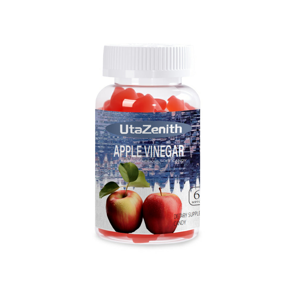 UtaZenith Natural Apple Cider Vinegar Gummies for Fat Burning