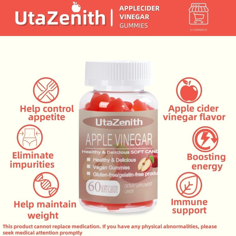 UtaZenith SlimLegs Formula ACV Gummies for Body Toning