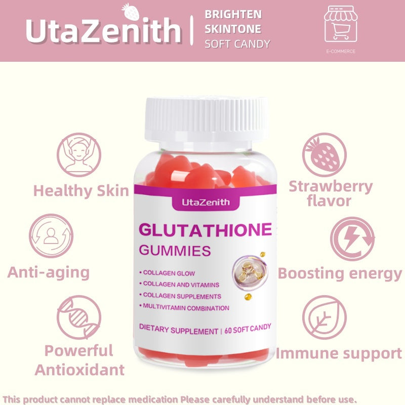 UtaZenith Glutathione Gummies, Skin Repair & Vitality Booster