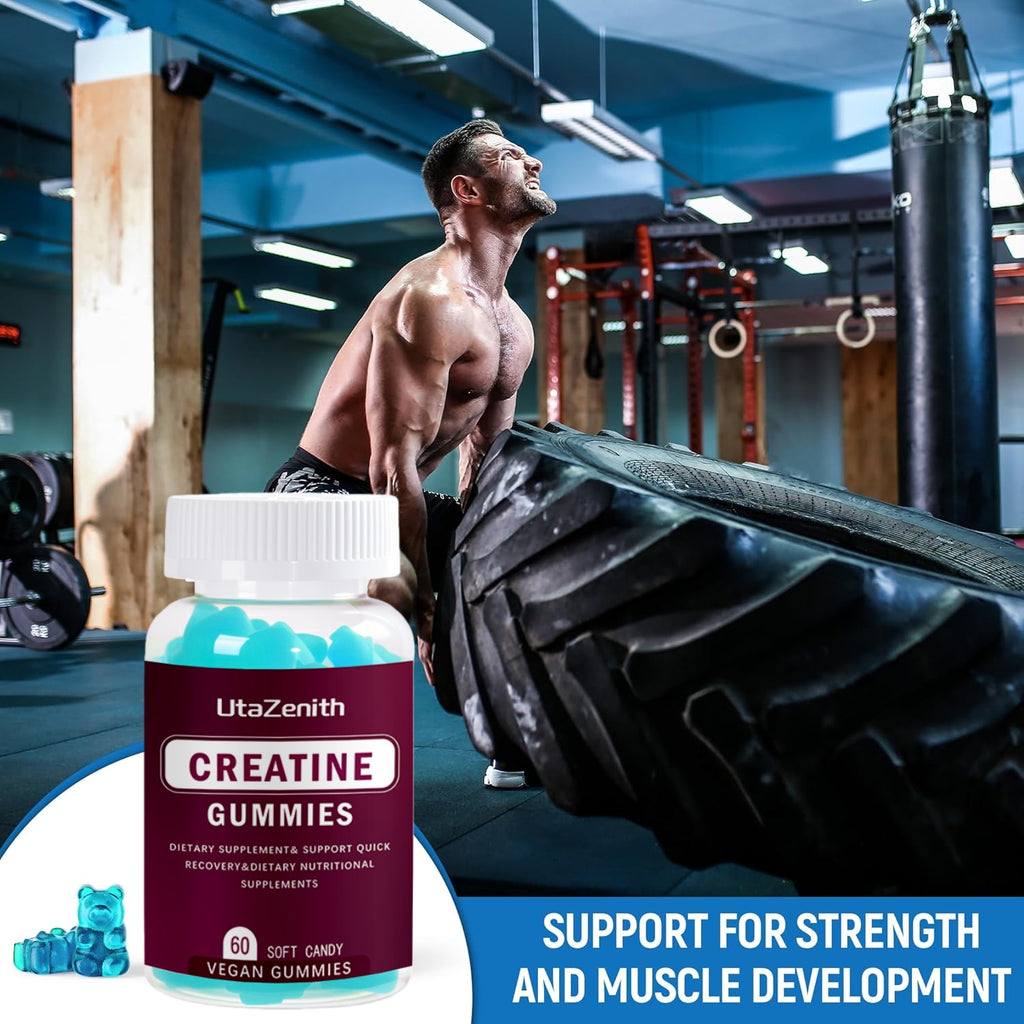 UtaZenith Convenient Creatine Gummies for Consistent Results