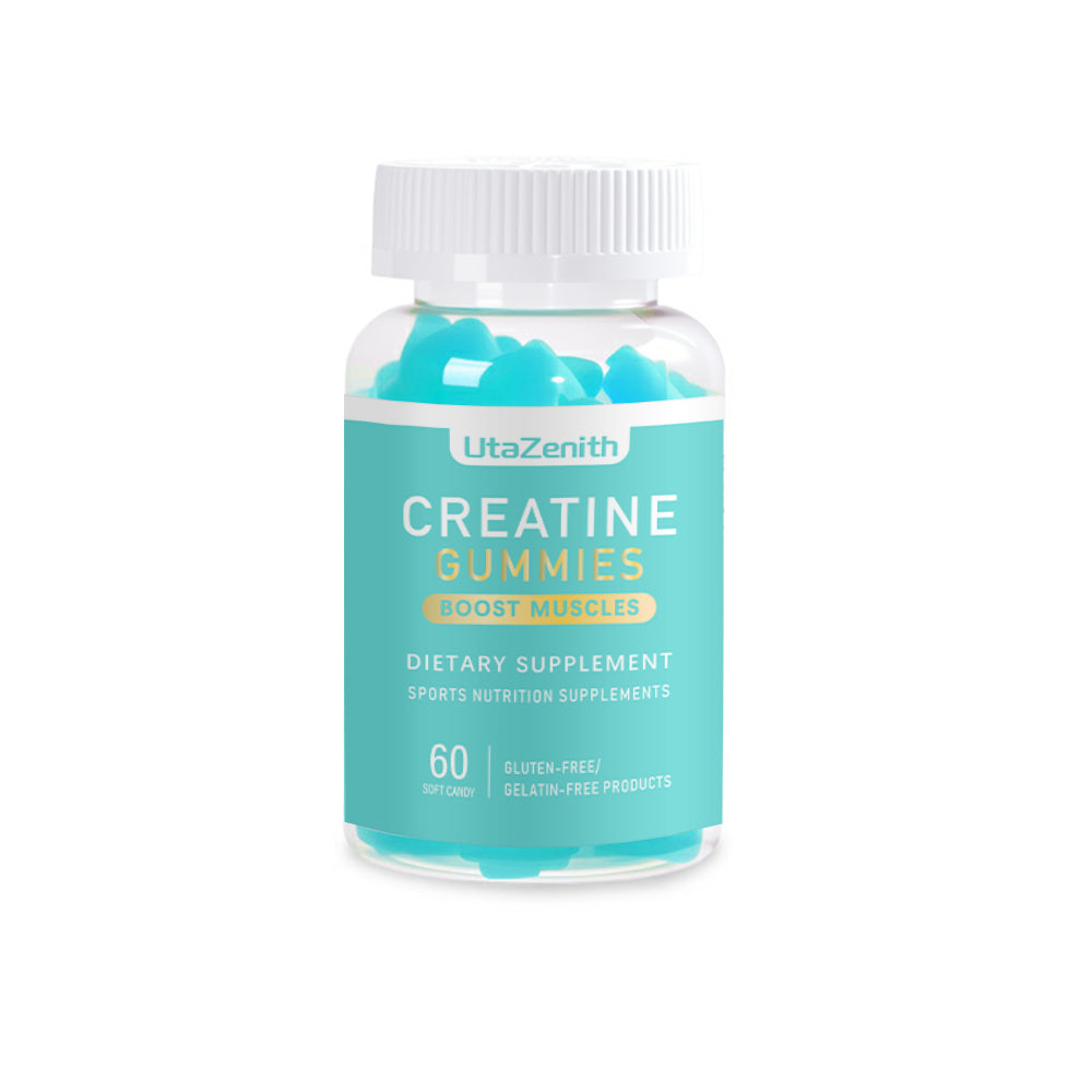 UtaZenith Creatine Gummies for Muscle Building & Athletic Performance 