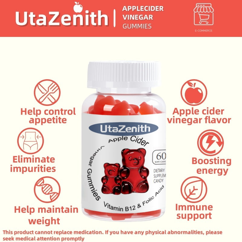 UtaZenith Vitaslim ACV Gummies for Your Health Goals
