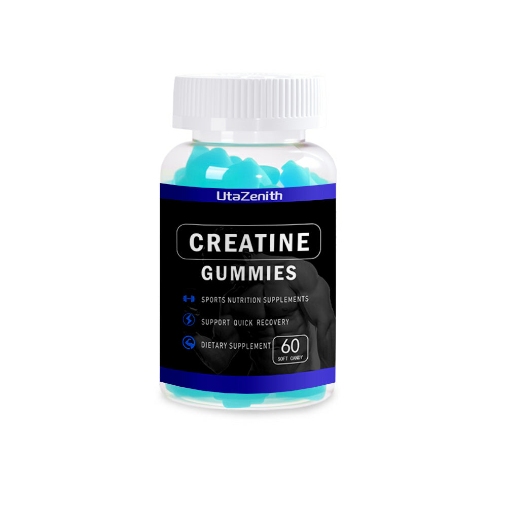 UtaZenith Creatine Monohydrate Gummies for Strength & Endurance