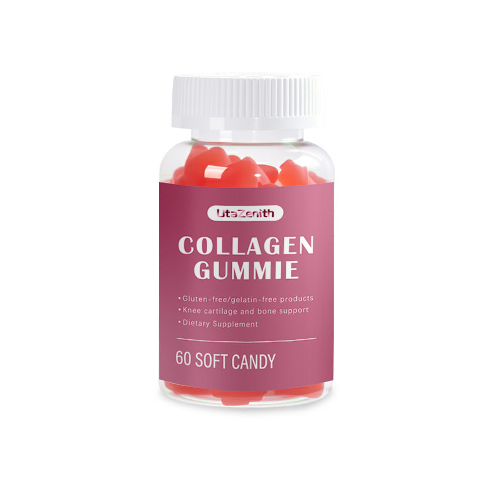 UtaZenith Collagen with Omega 3 Gummies for Skin and Heart Health