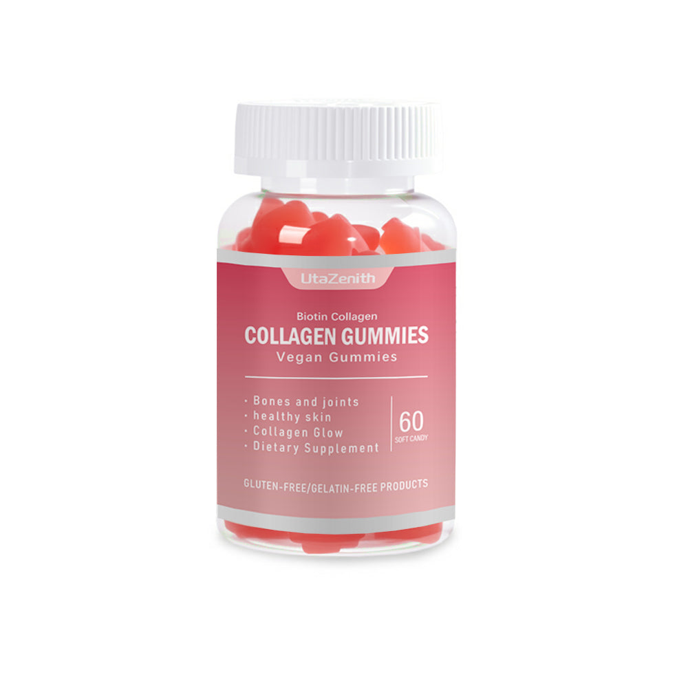 UtaZenith Collagen with Vitamin C Gummies to Enhance Absorption