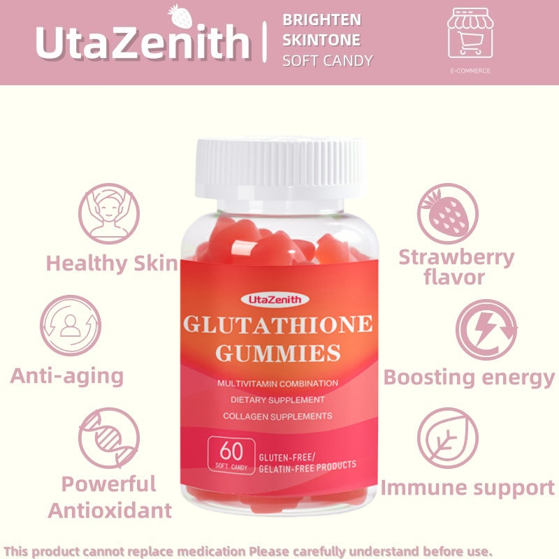 UtaZenith Glutathione Setria Gummies for Healthy Skin Defense