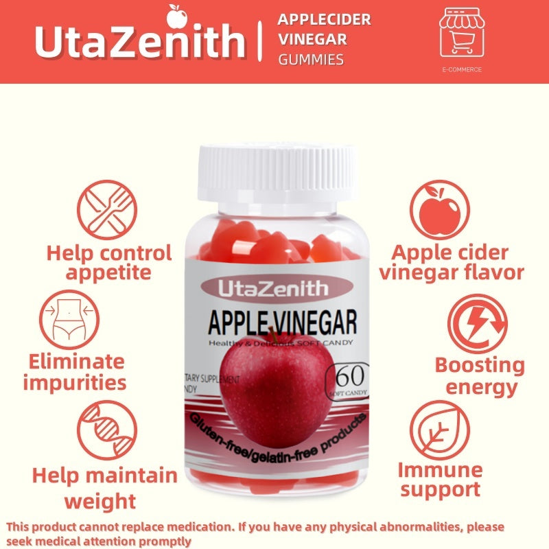 UtaZenith Liposlim ACV Gummies: Targeted Fat Burning Support