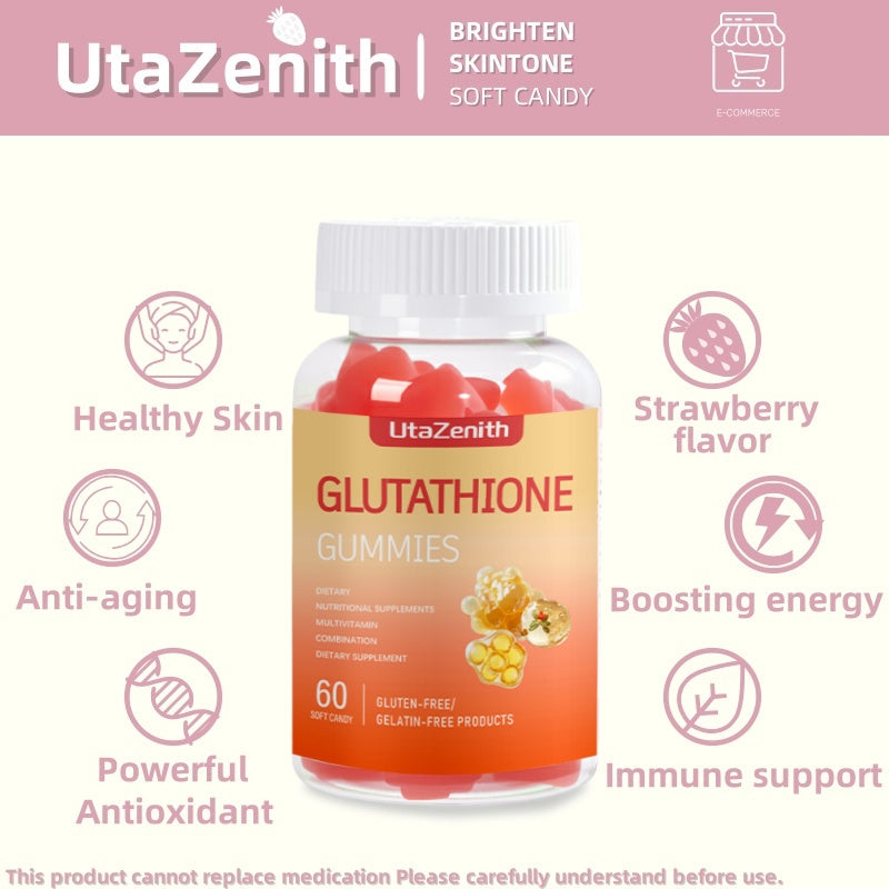 UtaZenith High Absorption Glutathione Gummies for Better Skin