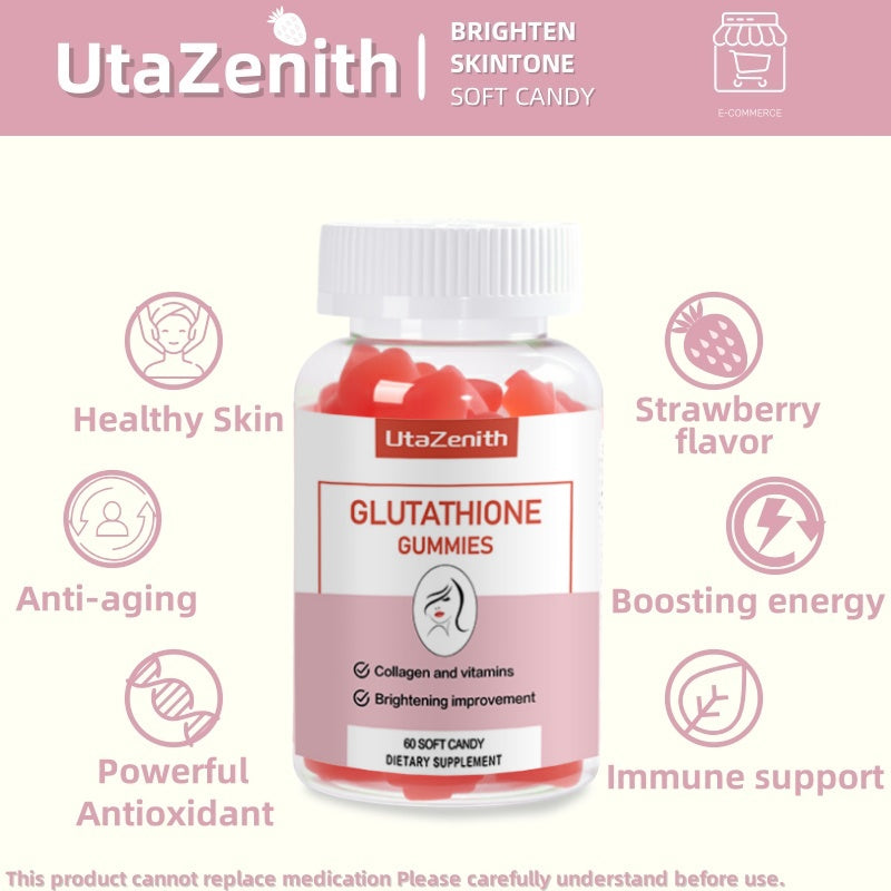 UtaZenith Glutathione Gummies for Radiant Skin & Inner Glow
