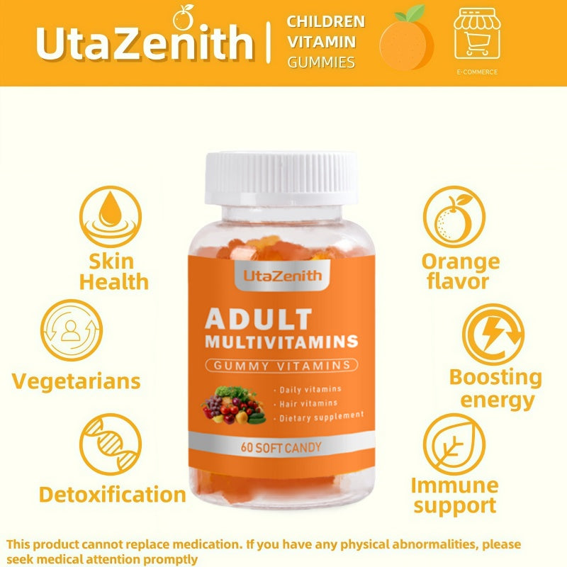 UtaZenith MSM & Vitamin C Gummies for Joint & Skin Health