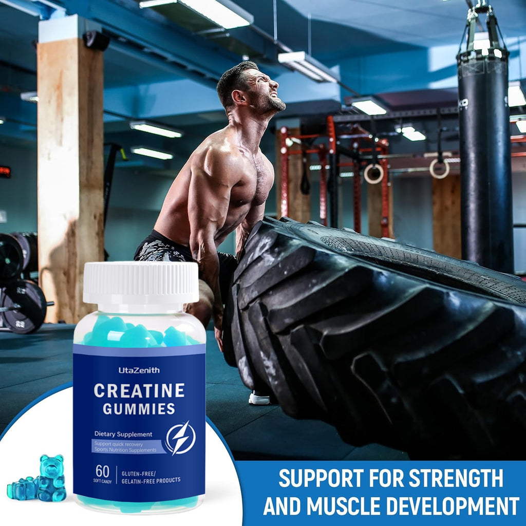 UtaZenith Creatine Gummies for Beginners: Easy & Tasty Support