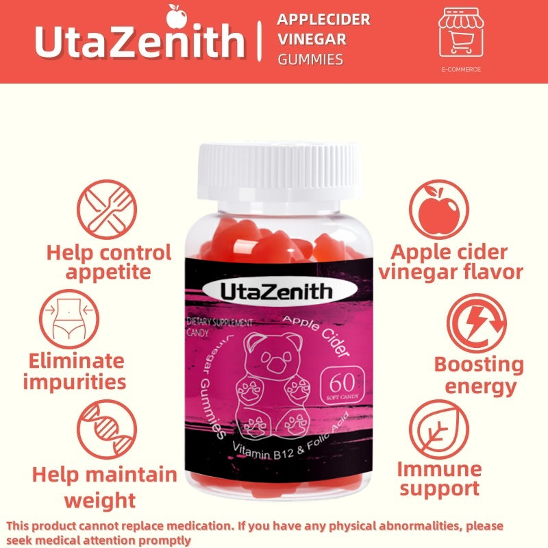 UtaZenith Tasty ACV Gummies for Natural Slimming & Health