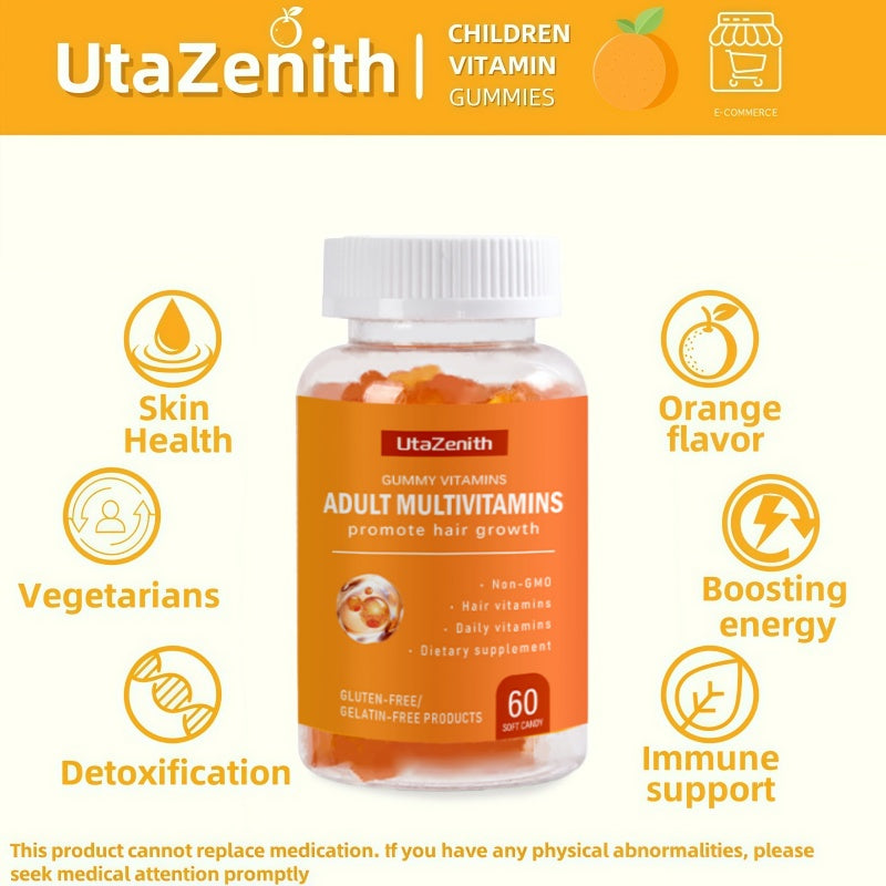 UtaZenith Natural Vitamin C Gummies from Camu Camu