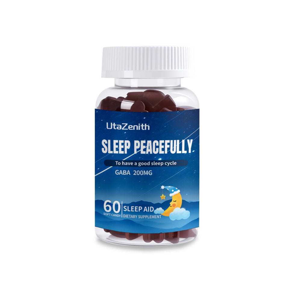 UtaZenith Sleep Gummies for Jet Lag Recovery & Adjustment
