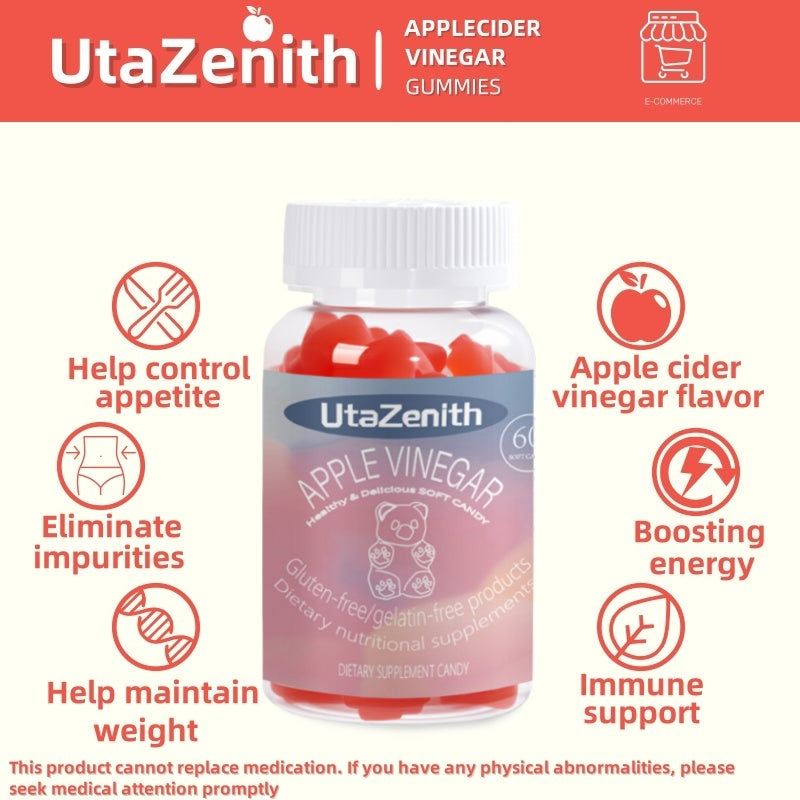 UtaZenith Premium Fat Burner ACV Gummies for Effective Weight Loss