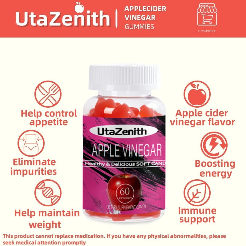 UtaZenith Super Slim ACV Gummies with Natural Ingredients