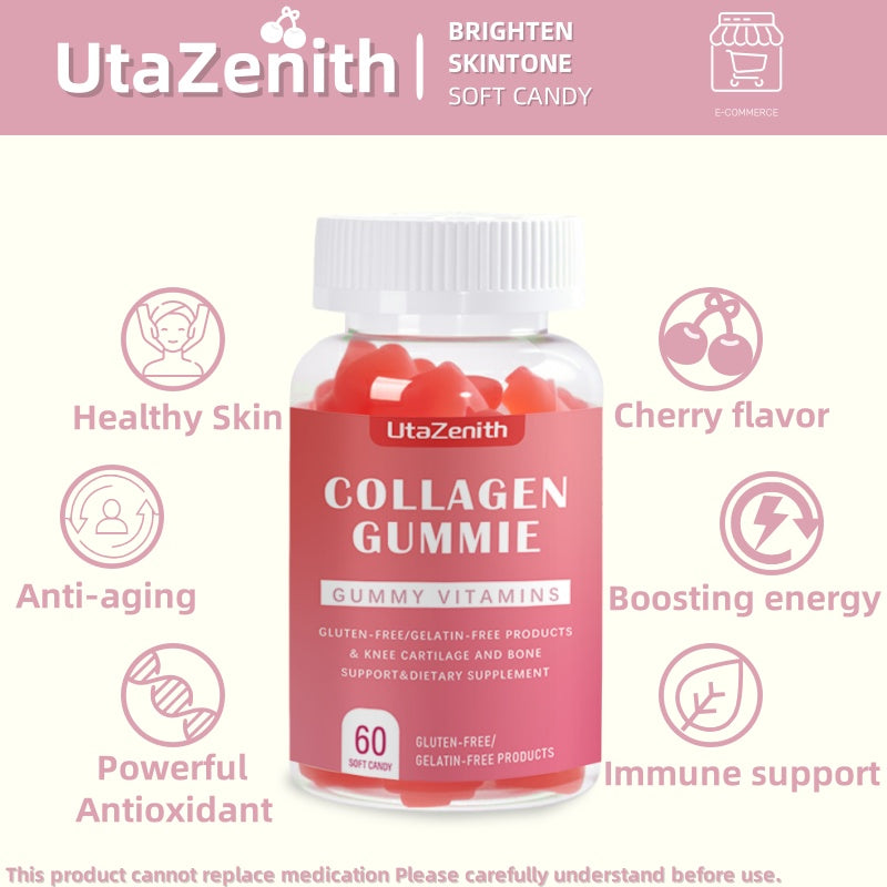 Hydrolyzed Collagen Peptides Gummies for Firmness