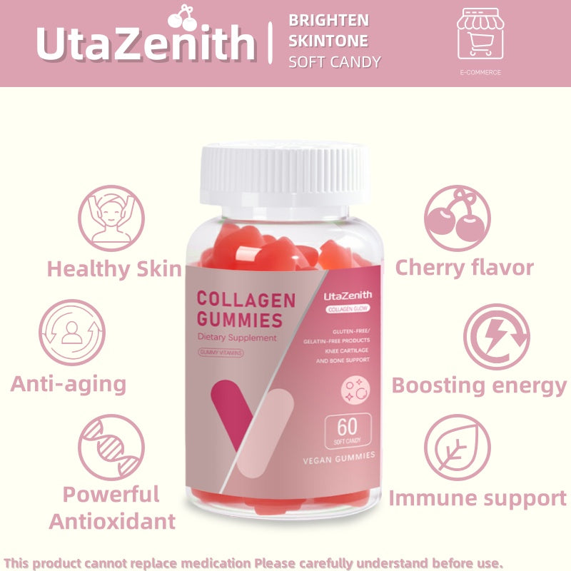 UtaZenith On The Go Collagen Gummies Your Portable Beauty Boost